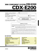 Yamaha CDXE-200 - Service Manual 